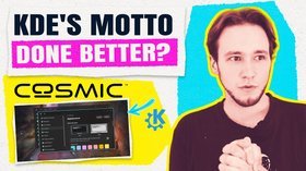 COSMIC Does KDE’s Motto Better Than KDE